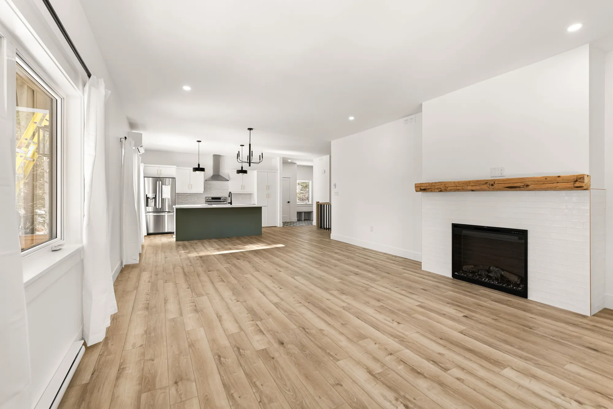 Open concept for entertaining